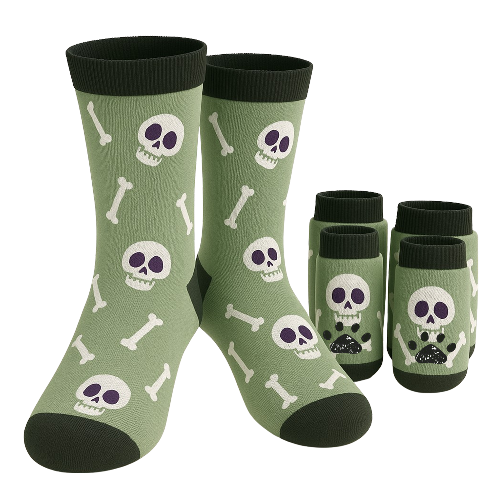 Pet & Owner Matching Socks - Halloween