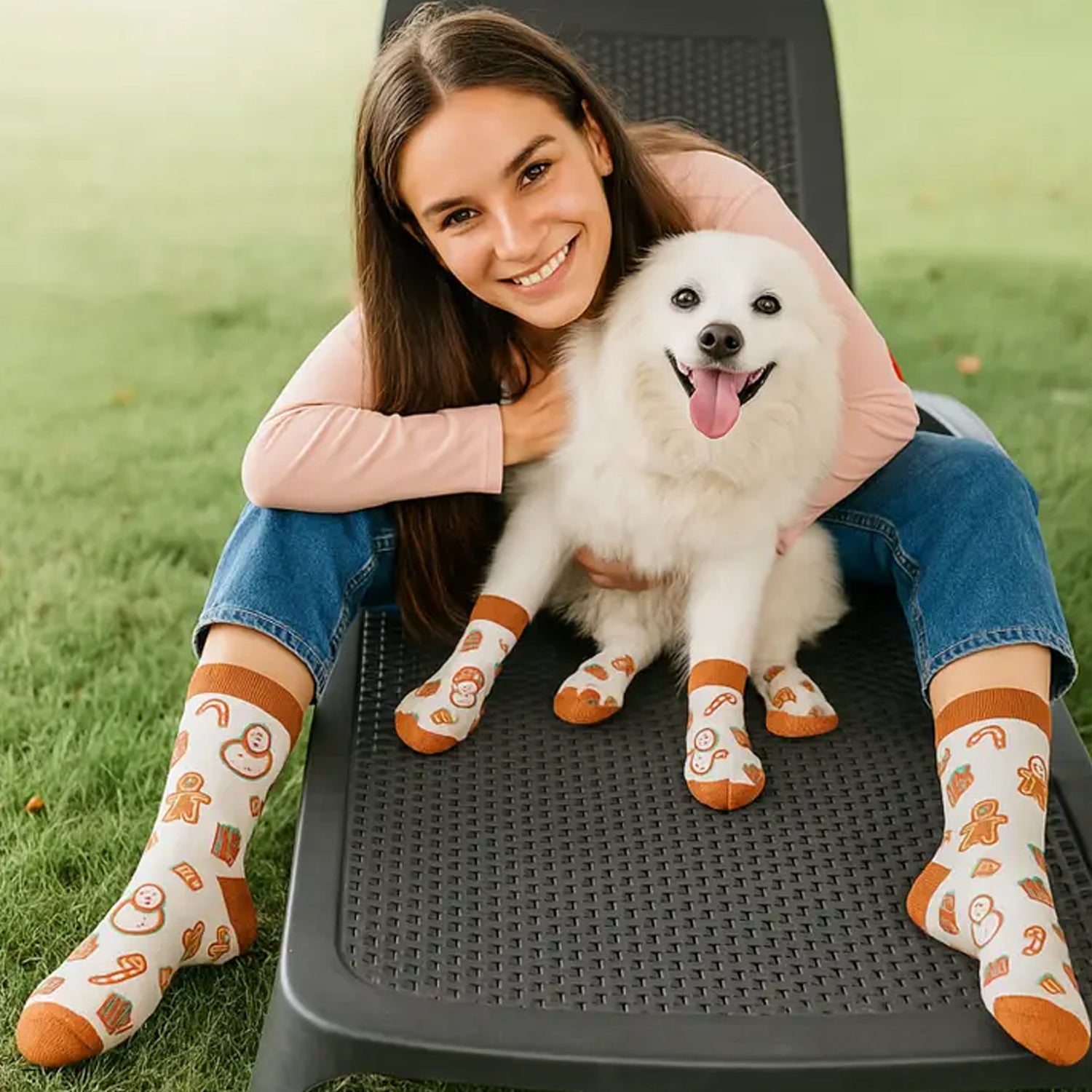 Pet & Owner Matching Socks - Christmas