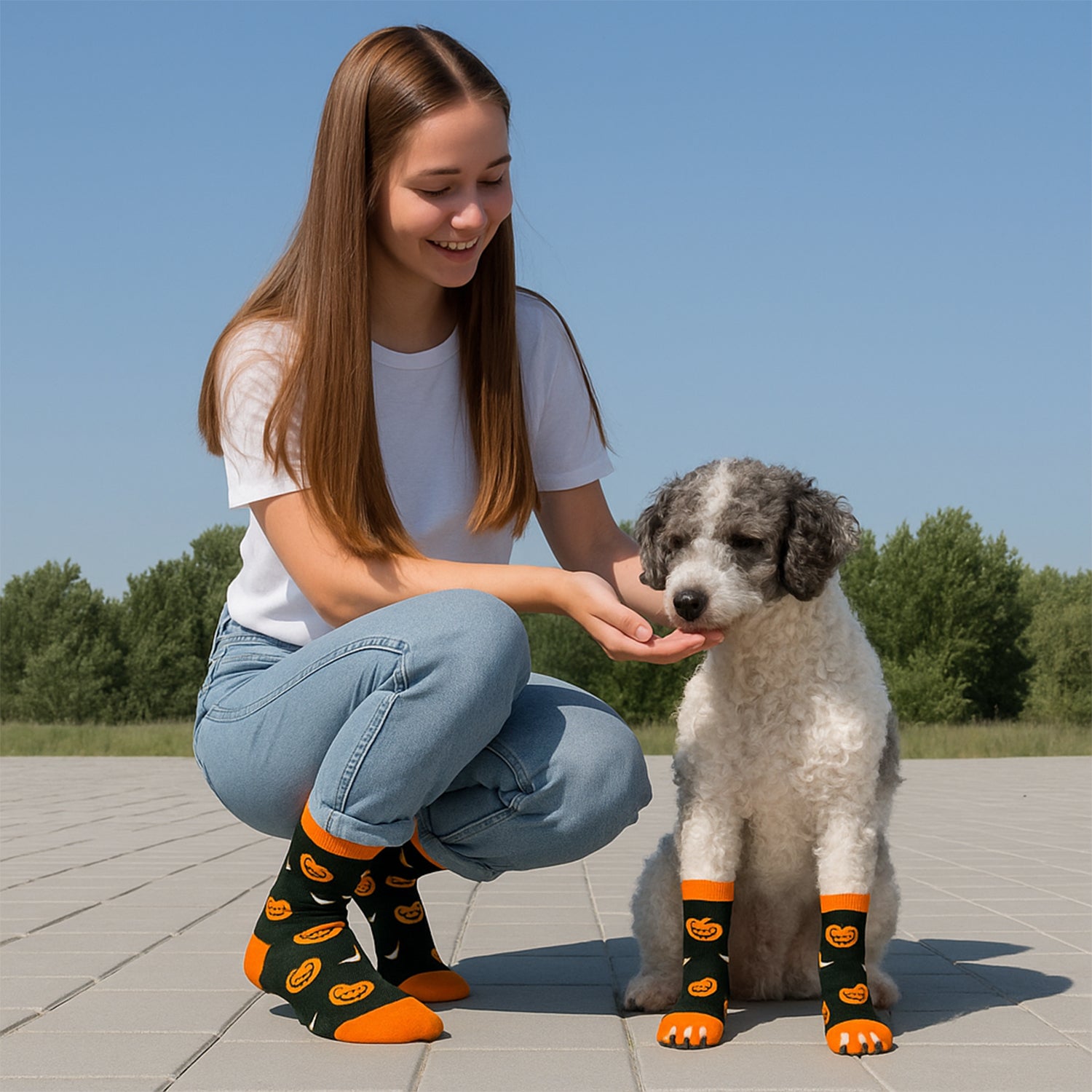 Pet & Owner Matching Socks - Halloween