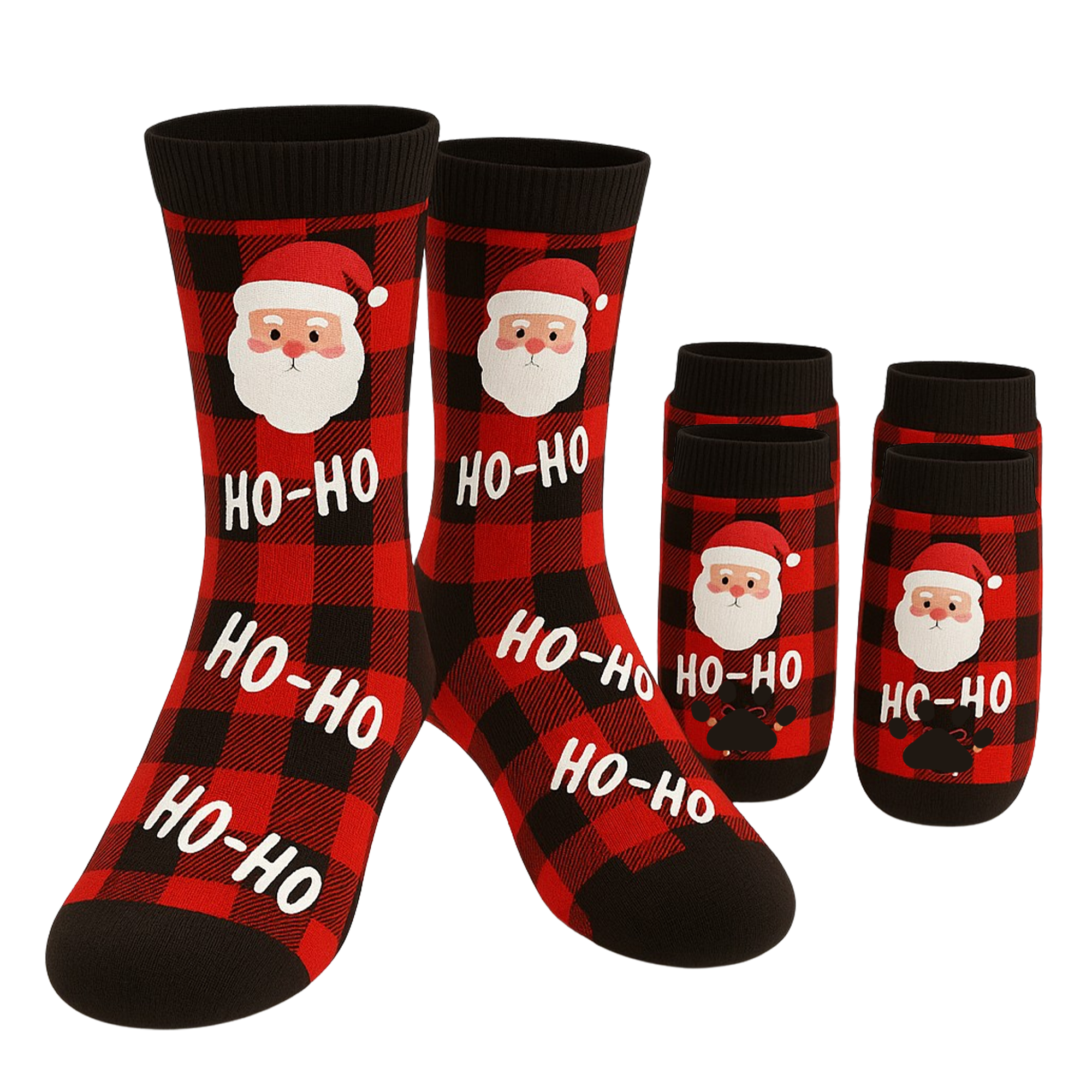 Pet & Owner Matching Socks - Christmas