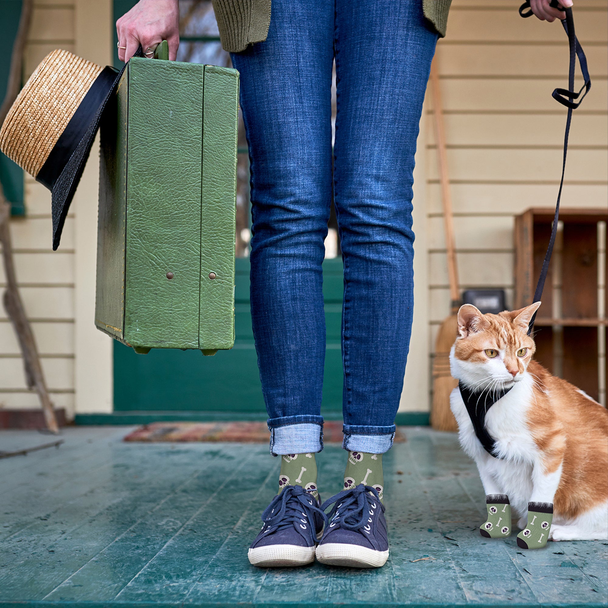 Pet & Owner Matching Socks - Halloween