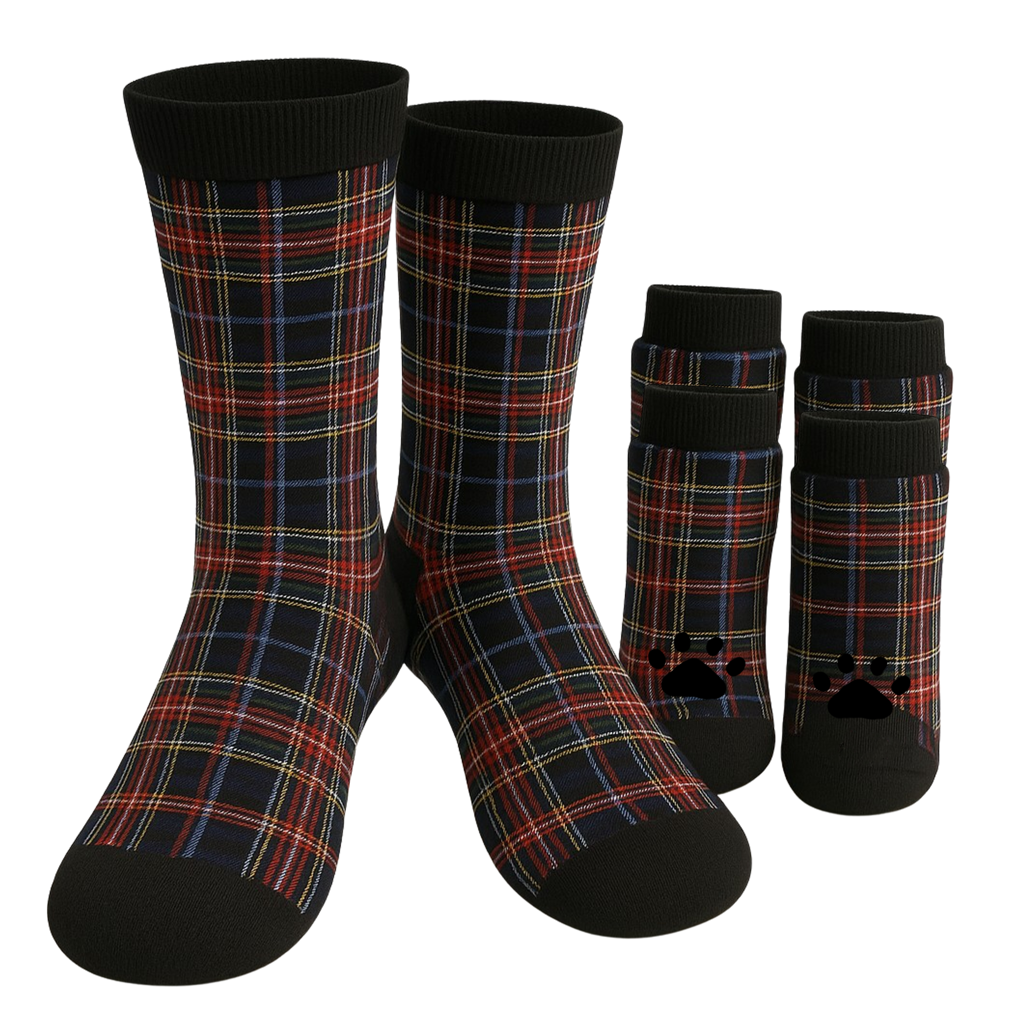 Pet & Owner Matching Socks - Christmas
